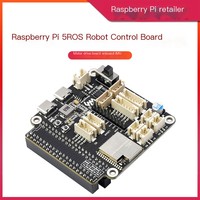 Carte d'extension pour robot intelligent Raspberry Pi 5/4B avec moteur, IMU neuf axes, ESP32 et ROS