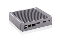 Mini PC Android RK3399 6 cœurs 64 bits double Ethernet 4+64 Go EMMC 2xEthernet 2xHD-MI 1080p 4K Windows Ubuntu Android Edge Gateway