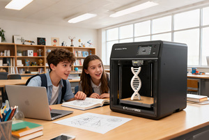 Flashforge <strong>3D</strong> Adventurer 5M Pro Auto-Leveling AI Kids-Friendly FDM <strong>3D</strong> Printer Machine USB Used for PLA Prototyping <strong>Modeling</strong> - Product Image 6