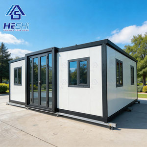 Casa Contenedor Prefabricada Expandible de 40/20 Pies, Independiente de la Red, con 1, 2, 3, 4 o 5 Dormitorios, para Jardín, Vivienda Móvil o Cabaña - Product Image 1