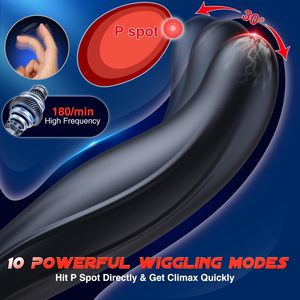 Dildo télescopique coloré de taille moyenne avec télécommande Bluetooth, plug anal, masseur de prostate, anneau double pour retardement de l'éjaculation, pour hommes gays - Product Image 3