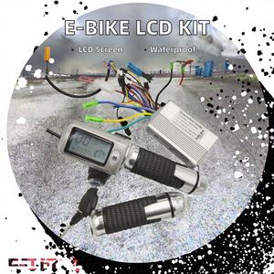 Écran LCD 36v/48v Vélo électrique Scooter Tricycle ATV <span class=keywords><strong>VTT</strong></span> Pièces Accélérateur Contrôleur BLDC Poignées de guidon à roulement DC - Product Image 2