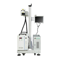 Nouveau JL -- UV Flying Marking Machine 3W 10W Lasers En Acier Inoxydable Imprimante À Jet D'encre QR Code Graveur DXF PLT BMP AI DWG Lecteur DST