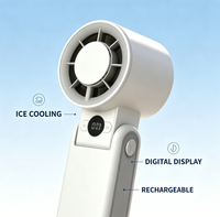 Alibaba Bestseller Blattloser Mini-Kühlventilator USB-Aufladbar Handlich Tragbar Bereit für den Sommer