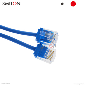 30AWG UTP <span class=keywords><strong>RJ45</strong></span> cáp Ethernet Cat6 cat6A mỏng 4 cặp Mạng vá cáp - Product Image 2