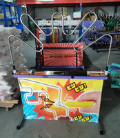 EASYFUN 定制带定时器的蜂鸣线（Buzz Wire）带 USB 2 端口和旅行箱，适用于派对租赁用蜂鸣线嘉年华游戏