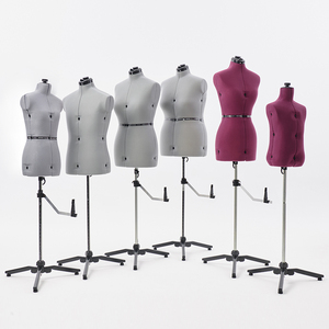 Venta al por mayor tamaño ajustable Sastre maniquí hombre mujer chico vestido espuma tela <span class=keywords><strong>sastrería</strong></span> maniquí Torso busto MANIQUÍ PARA sastres - Product Image 3