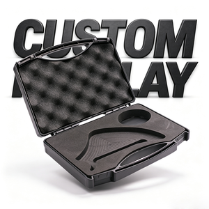 U-A001 Caja de Herramientas Portátil de Plástico PP Resistente de 9 Pulgadas, Económica y Ligera, con Inserto de Espuma Protectora a Prueba de Golpes Personalizado - Product Image 4