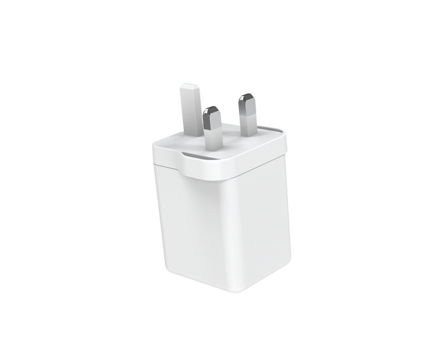 GaN Foldable Retractable Wall Charger with 65W PD 3.0 Type-C Port OTP/OVP Protection for Phone/Tablet/Laptop