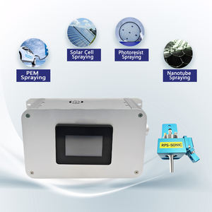 100kHz breite Ultraschall-Sprüh zerstäuber düse für Perowskit-Solarzellen mit Titan düsen und Flüssigkeits versorgungs system - Product Image 4