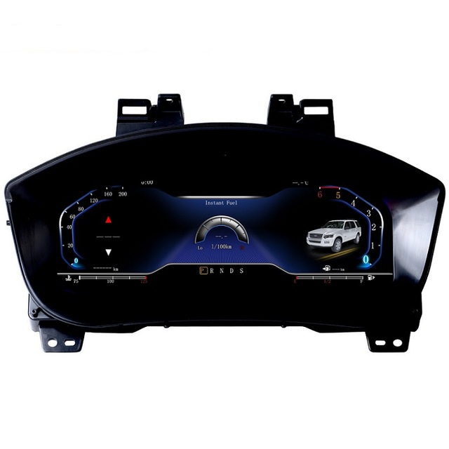 New Product Dashboard Panel car Radio Touch Screen Instrument Digital Cluster for Ford Explorer 2017-2018 Speedometer