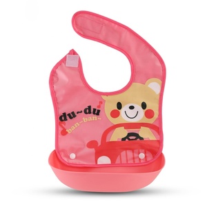 All'ingrosso cartone animato impermeabile grande EVA Baby bavaglini <span class=keywords><strong>migliori</strong></span> - Product Image 3