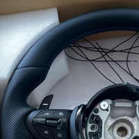 Volant de voiture en cuir noir M Sport pour BMW F30 F10 F15 F36 F20 F01 F26 F07 E30 E40 E46 X6 X5 X7 M2 M3 M4 M6 F22 E92 Z4 X3