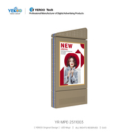 Pantalla LED Mupi a Todo Color para Exteriores, Caja de Luz Digital Mupi para Publicidad en Centros Comerciales y Paradas de Autobús