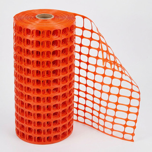 Length 100m Roll Orange Plastic Fence Net Economical Barrier for Garden Public Area <b>Safety</b> - Product Image 5