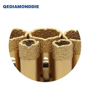 Foret à noyau diamanté brasé sous vide Foret à noyau diamanté pour carreaux de céramique pour perceuse - Product Image 3