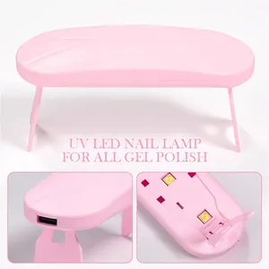 LULAA Mini 6W <b>Nail</b> Dryer LED UV Lamp USB Gel Varnish Curing Machine <b>Nail</b> Art Equipment 3 LEDS Beads Manicuring <b>Nail</b> <b>Tool</b> - Product Image 5