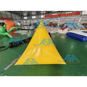 Boya triangular inflable barata, boya inflable <span class=keywords><strong>de</strong></span> natación en <span class=keywords><strong>aguas</strong></span> <span class=keywords><strong>abiertas</strong></span> para deportes acuáticos - Product Image 3