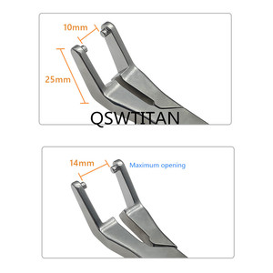 Clous de pédicules lombaires, tige anti-rotation, extracteur de clous, pinces de maintien <span class=keywords><strong>en</strong></span> <span class=keywords><strong>U</strong></span> pour clous osseux, instruments orthopédiques - Product Image 2