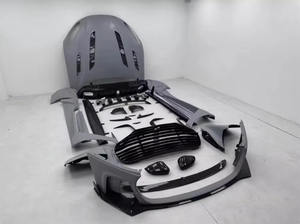 Kit Carrozzeria M-Style in Fibra di Carbonio Semi-Lavorata con Paraurti Anteriore e Posteriore, Spoiler e Minigonne Laterali per <span class=keywords><strong>Aston</strong></span> Db11 - Product Image 4