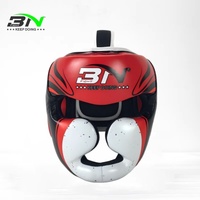 Casque de protection de la tête en gros BN, logo personnalisé, casque rétro MMA pour la boxe, l'entraînement au taekwondo