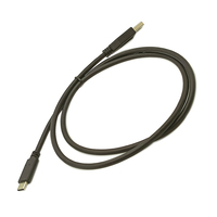 Kabel Data Tipe C USB 3.0 dengan jaket PVC kabel C ke kabel Data untuk penggunaan ponsel