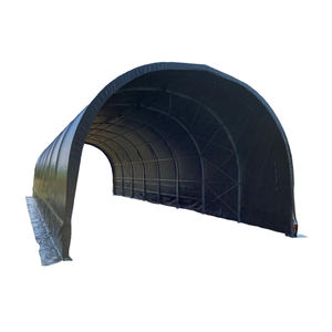 Tente de structure industrielle extérieure en acier galvanisé italien léger, conforme à la norme EN, avec tubes carrés pour grand stockage – Meilleure vente - Product Image 1