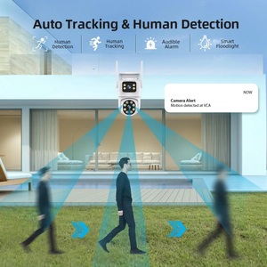8mp Hd 4g Network Ptz 1080p <span class=keywords><strong>Multi</strong></span> Visualizações Rastreamento Humano Sem Fio Cctv <span class=keywords><strong>Ip</strong></span> Câmera 360 Vista Ao Ar Livre Câmera de Segurança Dual Lens Ip66 - Product Image 2
