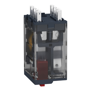 Relé intermedio RXM2AB2P7, relé en miniatura enchufable, relés electromecánicos 12A 2CO con bloqueo de prueba, 230V AC - Product Image 5