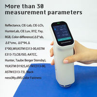 Colorimètre numérique portable CHNSpec DS-100 pour la mesure de la couleur des peintures D/8/SCI, protection IP55, précision de 1 %, compatible Android/iOS