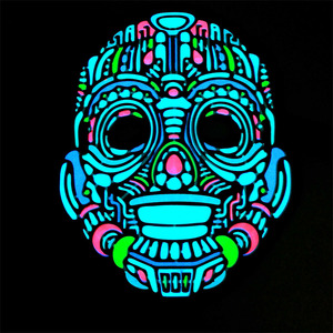 Hora <span class=keywords><strong>Loca</strong></span> Party Supplies El Panel Luminos Mascaras Halloween Horror Party Maskss Face Halloween - Product Image 1