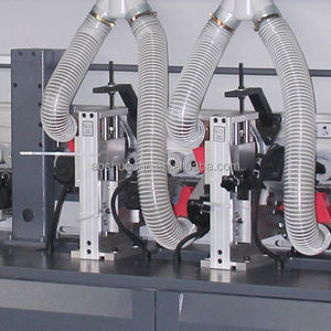 450P China Carpintería Muebles Mdf Tablero Carpintería Máquina automática de bandas de borde de madera contrachapada con prefresado - Product Image 5