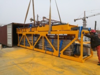 Grue à tour de construction 6T sans cabine à plateau plat, avec moteur, mécanisme de levage, cabine et interrupteur de fin de course QTZ85-HS5510P