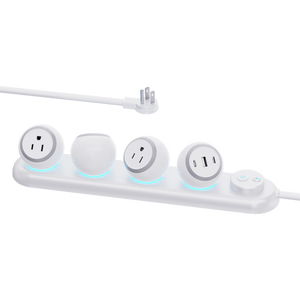 360 độ xoay Nhật Bản tiêu chuẩn ổ cắm điện 5 ft mở rộng dây dẫn ánh sáng an toàn quá tải bảo vệ ETL/UL/FCC chứng nhận - Product Image 5