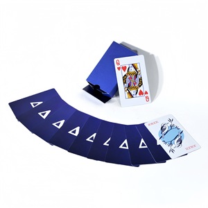 PVC Playing Cards 57x87mm Waterproof Plastic Game Cards For Chess And Card <b>Entertainment</b> Venues - Product Image 1
