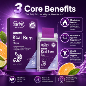 Tiras Orales OKTW Kcal Burn Sabor Cítrico, Control del Apetito, Pérdida de Peso, <span class=keywords><strong>Quema</strong></span> de <span class=keywords><strong>Grasa</strong></span>, Tiras Adelgazantes en Stock, Muestras Gratis - Product Image 4