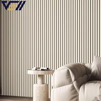 Panneau acoustique en bois VELL OEM en gros, panneau à lattes pour studio, panneau insonorisant mural pour la décoration intérieure, panneau mural en bois Acupanel