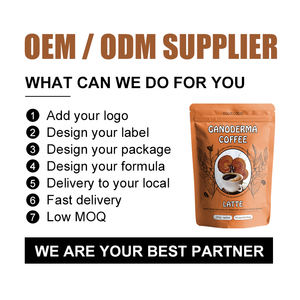 AMULYN, Etiqueta Privada, OEM, café a base de hierbas Ganoderma, extracto de hongo Reishi, sabor amargo, café Arábica adelgazante en embalaje de bolsa - Product Image 5