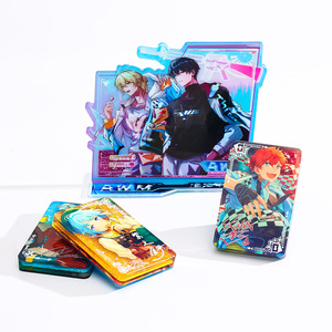 Cnawo Tùy Chỉnh UV In Anime Acrylic Khối Hai Mặt <span class=keywords><strong>Quicksand</strong></span> Thiết Kế Với Biểu Tượng Tùy Chỉnh - Product Image 1