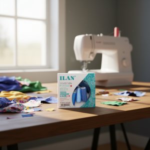 Filo da Cucito Ilan 40S/2 Confezione da 6 Colori Blu per Progetti di Cucito - Product Image 3