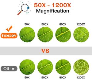 7インチLCDデジタルUSB顕微鏡はんだ付け電子顕微鏡互換性のある有線リモート充電式大人用Windows - Product Image 5