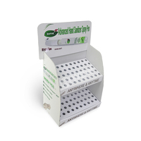 Nouveau présentoir de sol en carton pour papeterie, présentoir de papeterie, présentoir de stylos en carton