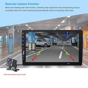 Reproductor de DVD Universal para coche, Radio con Mirror Link BT, función de visión trasera, pantalla táctil, 9 pulgadas, 1DIN - Product Image 5