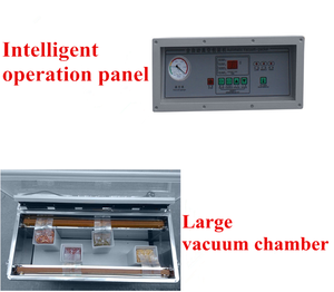 Machine électrique à emballer sous <span class=keywords><strong>vide</strong></span> les haricots, les noix, les céréales, les cartons de riz, le bois et le papier - Product Image 3
