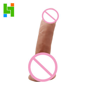 Großhandel Bester Preis Frauen Sexspielzeug Produkt Realistischer weicher Silikon <span class=keywords><strong>dildo</strong></span> mit Saugnapf - Product Image 3