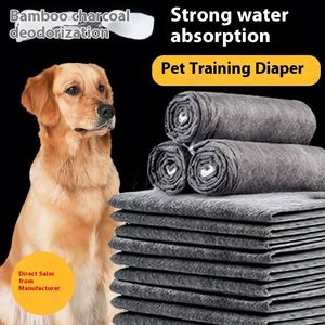 Coussinets absorbants jetables écologiques de qualité supérieure pour chiens, en tissu non tissé, couche épaissie, surface sèche, absorption et désodorisation optimales - Product Image 6