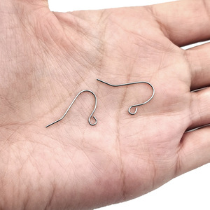 Crochets d'oreille en forme de U en acier inoxydable pour la fabrication de boucles d'oreilles, accessoires de bijouterie unisexes, accessoires de bricolage, design simple H1117 - Product Image 3