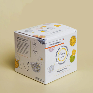 Boîtes d'emballage en papier avec logo personnalisé pour tampons hygiéniques - Product Image 2
