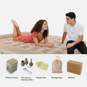 Hiện đại thoải mái di động <span class=keywords><strong>Inflatable</strong></span> nệm không khí được xây dựng trong bơm mềm có thể gập lại cho du lịch phòng ngủ công viên ngoài trời đồ nội thất nhà - Product Image 2