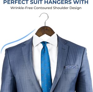 Wholesale Good Price Bulk 360 Swivel <b>Hook</b> Solid Wood Single Hanger Coat Hanger Clothes Hanger for Clothing Store Living Room - Product Image 4